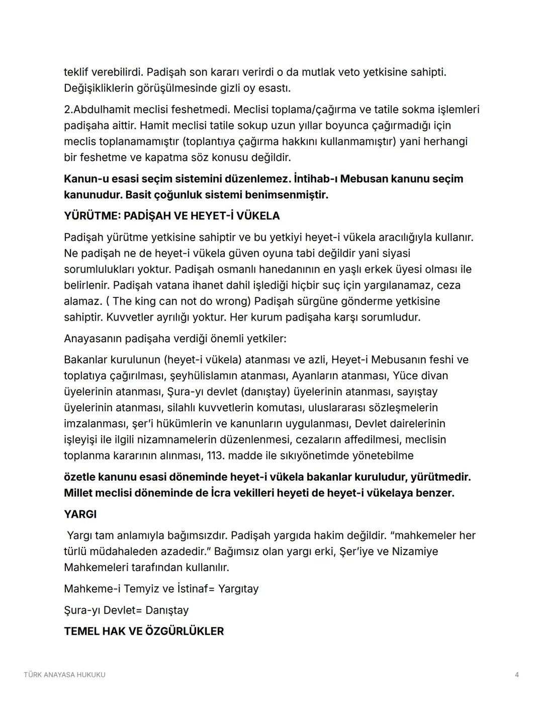 TÜRK ANAYASA HUKUKU
Tags
• Created
@April 18, 2024 1:51 PM
Updated @August 2, 2024 8:27 PM
ANAYASAL BELGELER
Senedi ittifak 1808:
ilk devlet