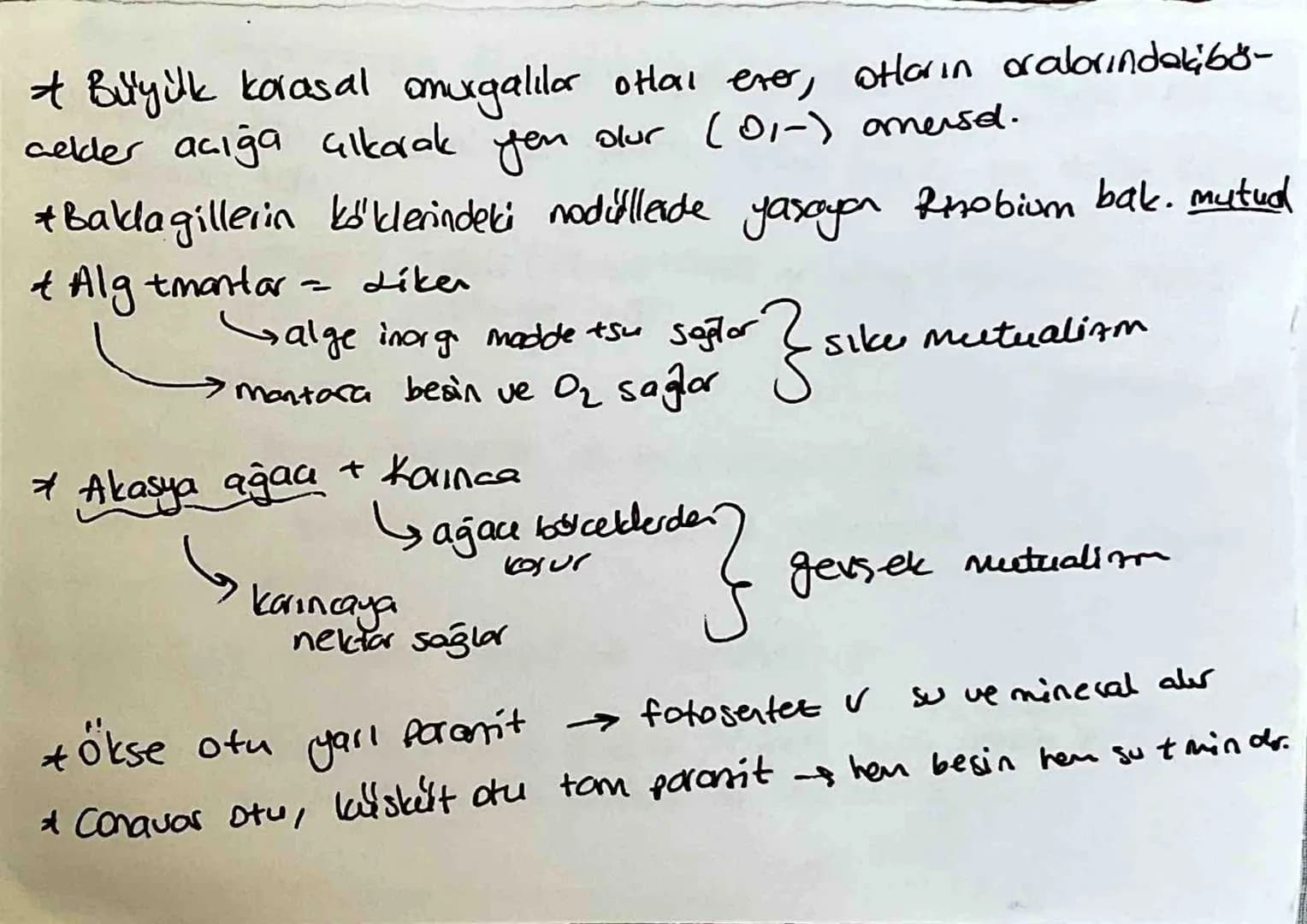 Komunite suindela bir türün yaşayabildiği
Cheyebildiği alan: habitat
Ekolojik niş türe özgüdür. Ŀ
ve
Metamorfoz geçiren tüklerin lorua we or