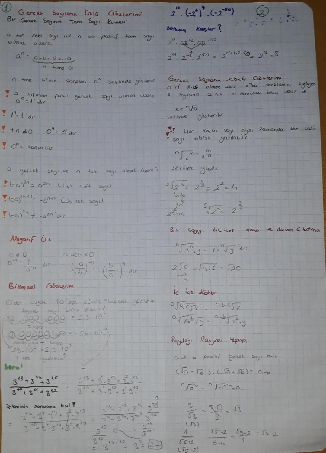 ④
Gerçek Sayıların üstü
Gösterimi
2". (-2).(-20)
(2)
Bir Gorek Sayının
Tam Say kuuneri
Sonucy
kastır?
a bir
reel sayı we
n
bir pozitif tam s