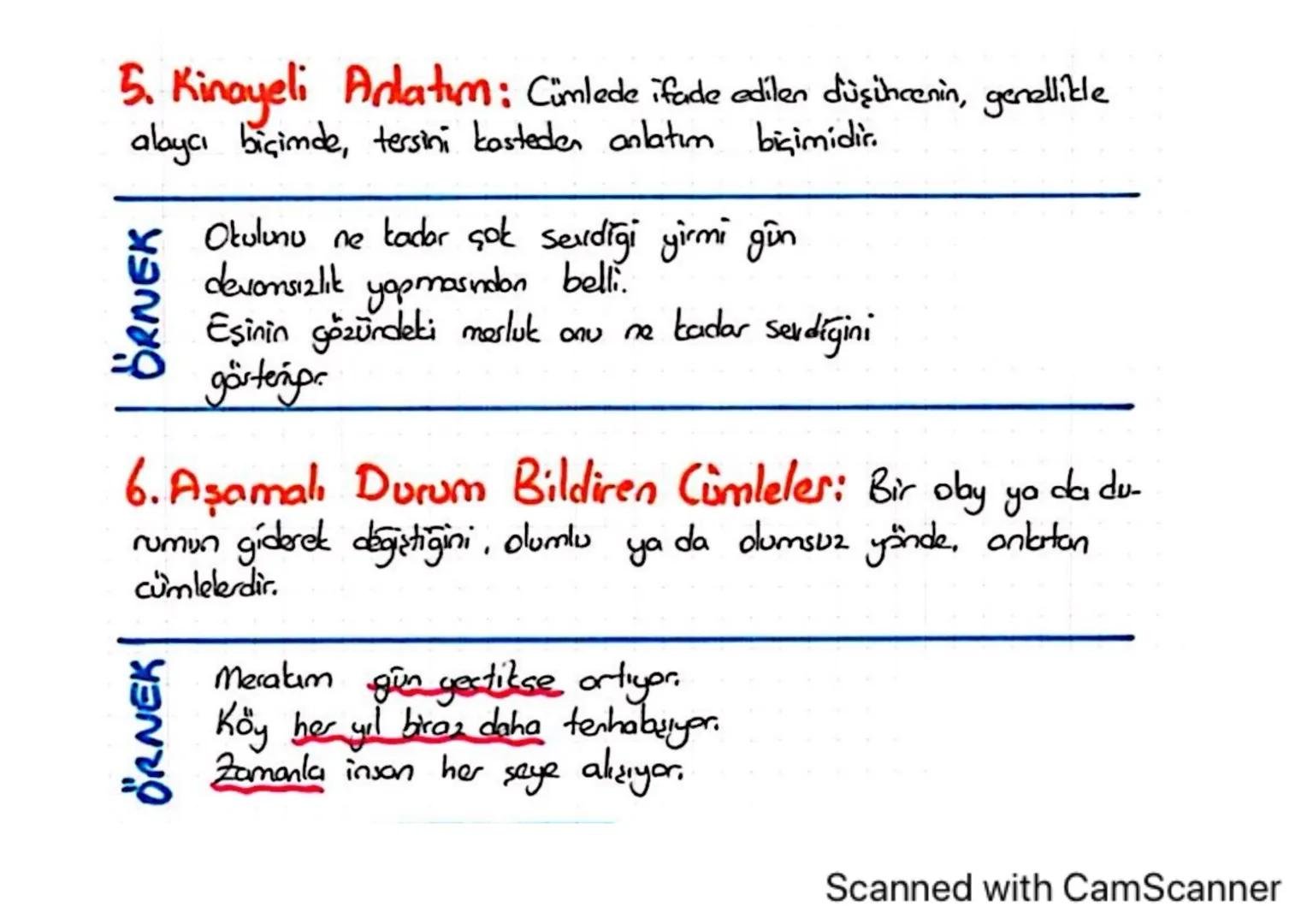 CÜMLEDE ANLAM
Anlatımına Göre←
Cümleler
• Öznel- Nesnel Anlatımlı
Cümleler
Içenk-Uslup Cümleleri
• Tanım Cümleleri
Doğrudan - Dolayl, Anlatı