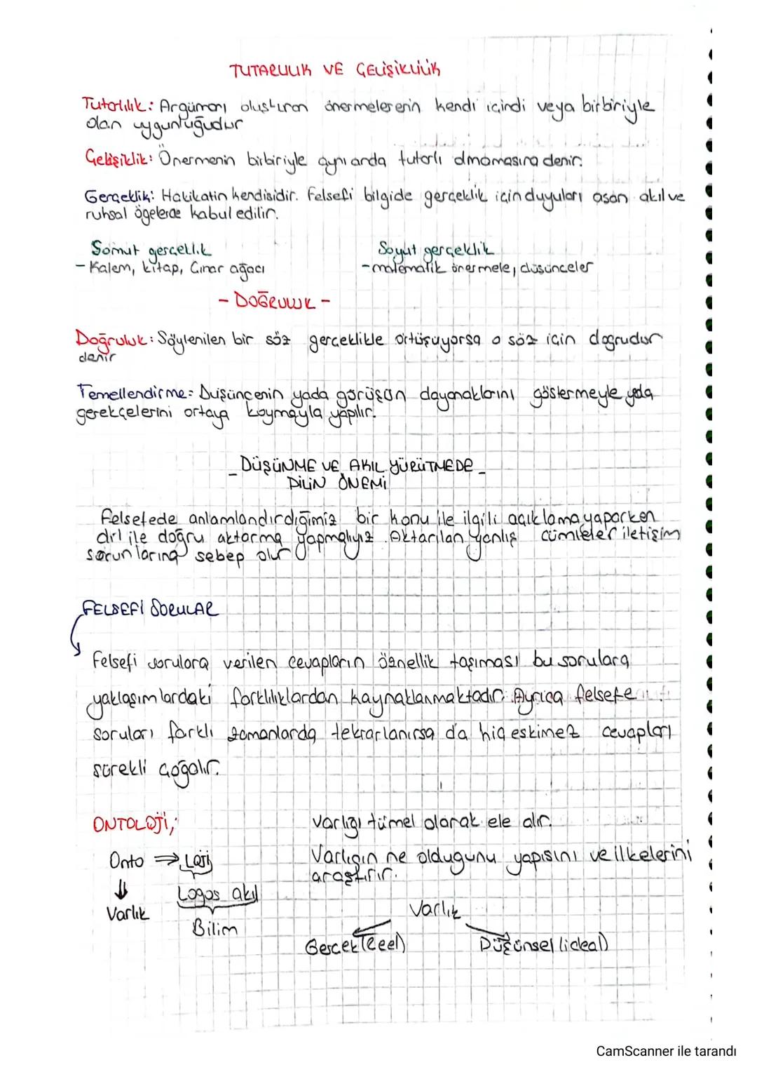 TUTARUUK VE GELİŞİKLİLİK
Tutarlılık: Argümori olusturon önermelerenin kendi içindi veya birbiriyle
olan uygunluğudur
Gelişiklik: Önermenin b