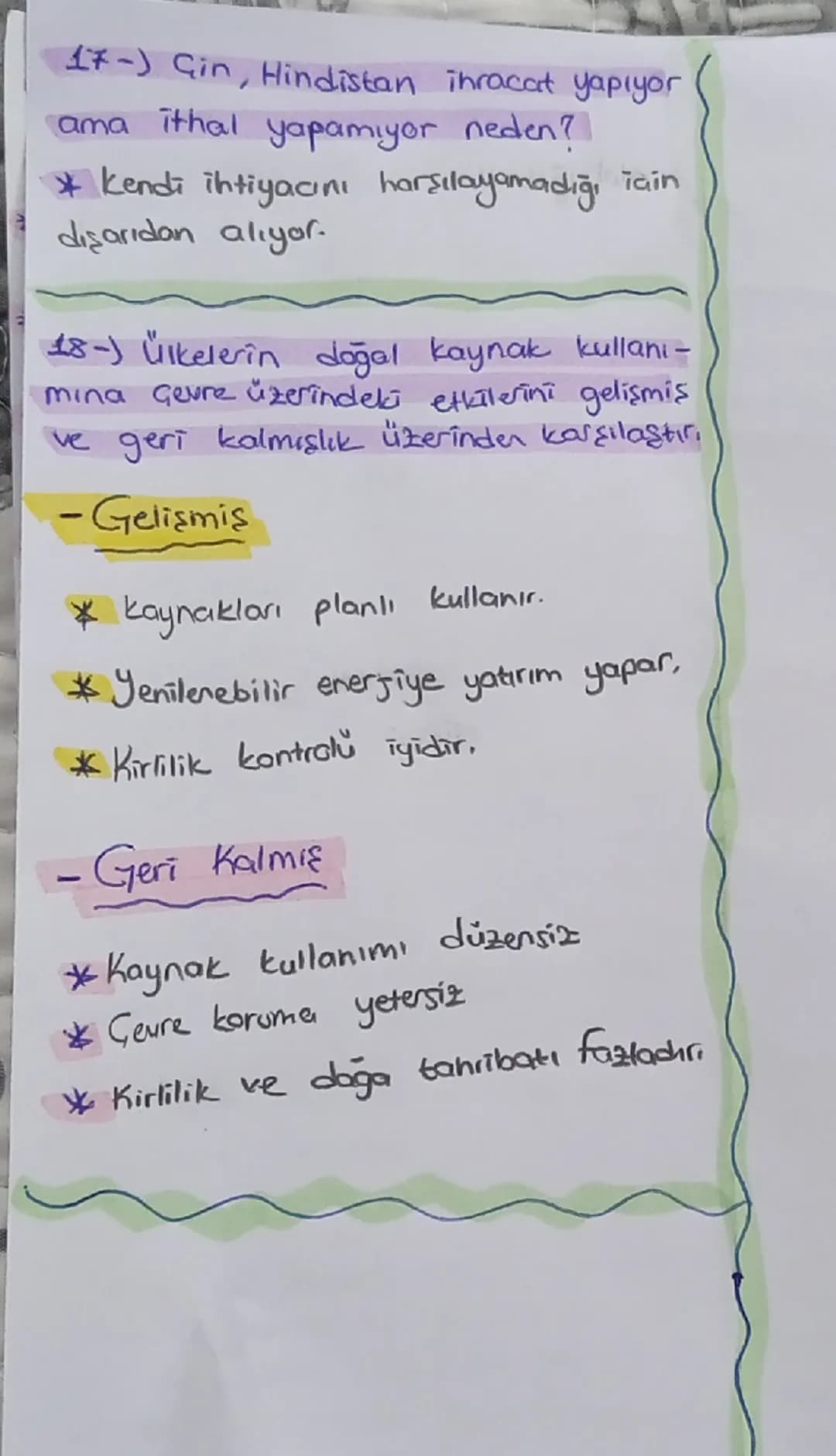 COĞRAFYA NOT
Türk kültürünü oluşturan Maddi -
Manevi değerter
Maddi Değerler
* Cesmelier
* köprüsel
* Medreseler
* Camiler
* kervansaraylor
