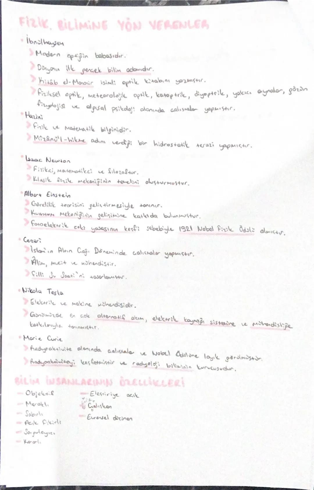 FİZİK YAZILI U
NOTLARI T

• Fizik, gözlem ve deneye dayalı bir bilim dalıdır.

Evrendeki tüm varlıklar fizik biliminin ilgi alanı içindedir.