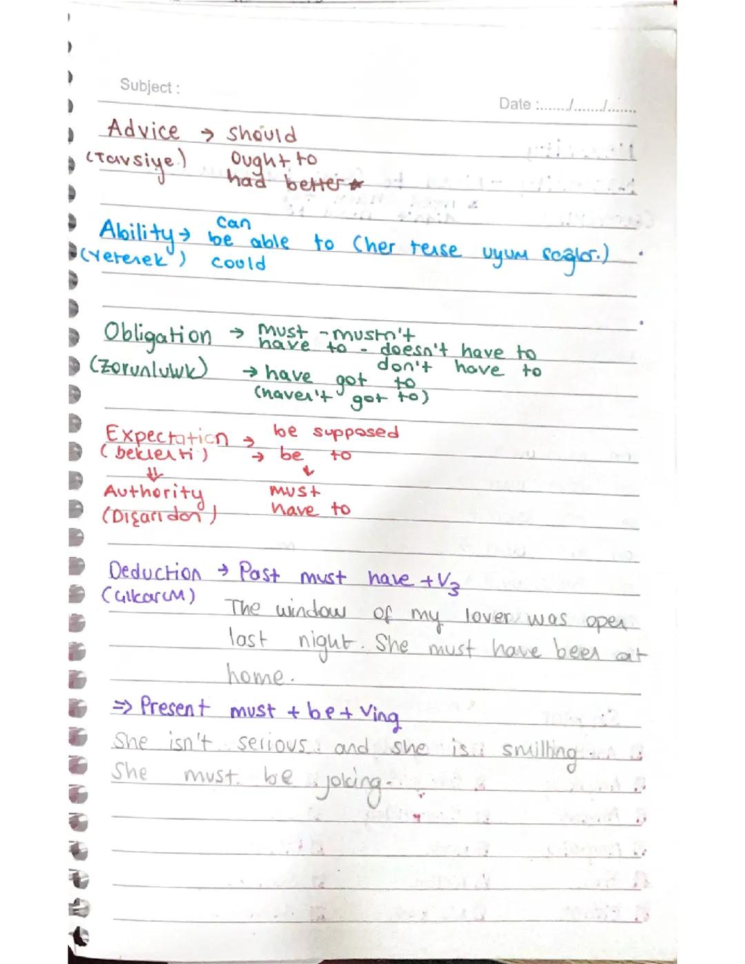 YDT İçin Kısa Notlar