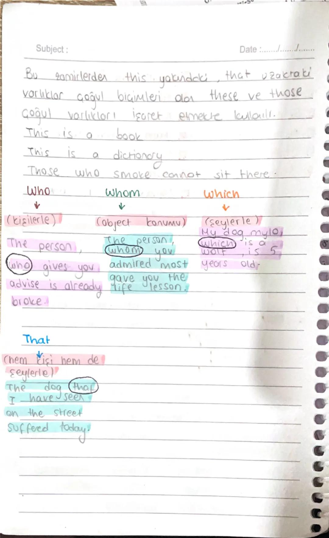Subject:
Advice should
(Tavsiye.)
Ought to
had better
-
Date :................
can
Ability be able to Cher terse uyum sağlar.)
(Yetenek) cou