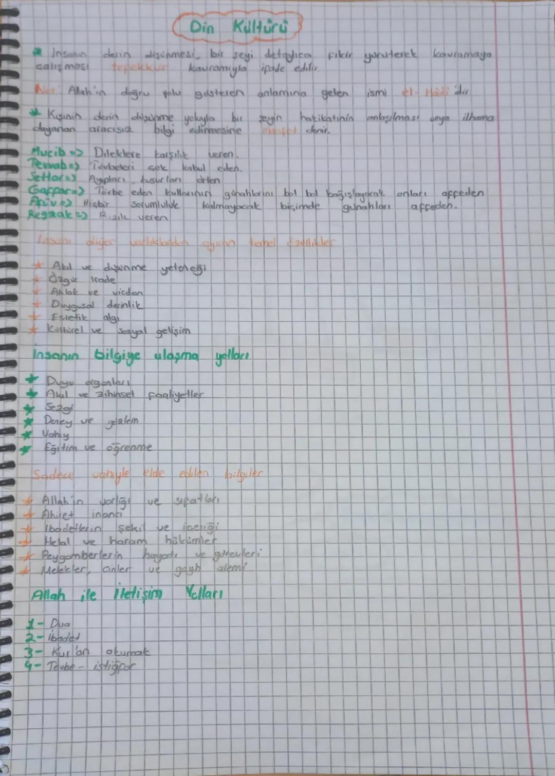 Din Külturu3

Insanın desin dişirmesi, bir şeyi detaylıca fikir yoniterek kavramaya
Galis masi
kavramıyla ifade editie

Na Allah'in doğru yo