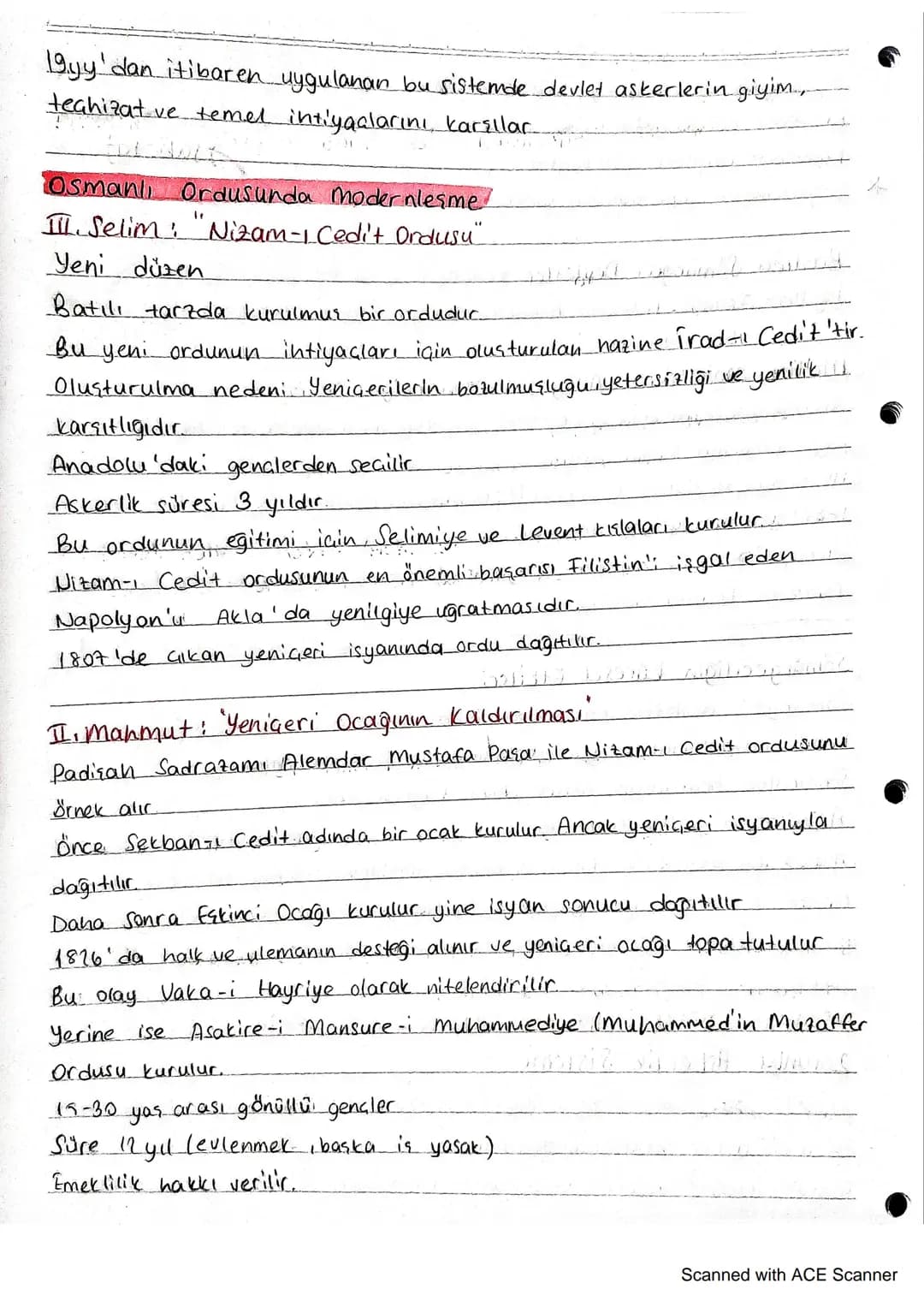 OSMANLI DEVLETİ'NDE MODERN ORDUYA GEGIS
Zorunlu Askerlik Sistemi
Fransa da Cumhuriyetin ilanından sonra hem late hem dista mücadele
edilmesi