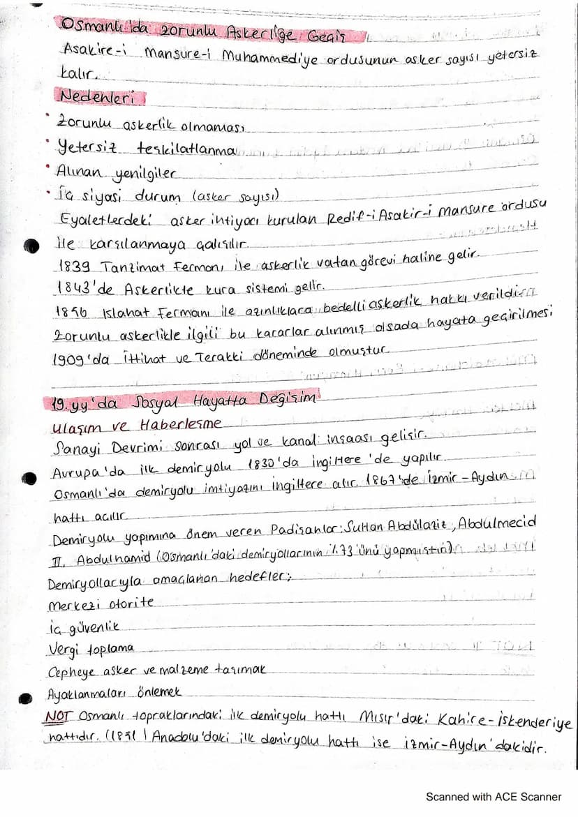 OSMANLI DEVLETİ'NDE MODERN ORDUYA GEGIS
Zorunlu Askerlik Sistemi
Fransa da Cumhuriyetin ilanından sonra hem late hem dista mücadele
edilmesi