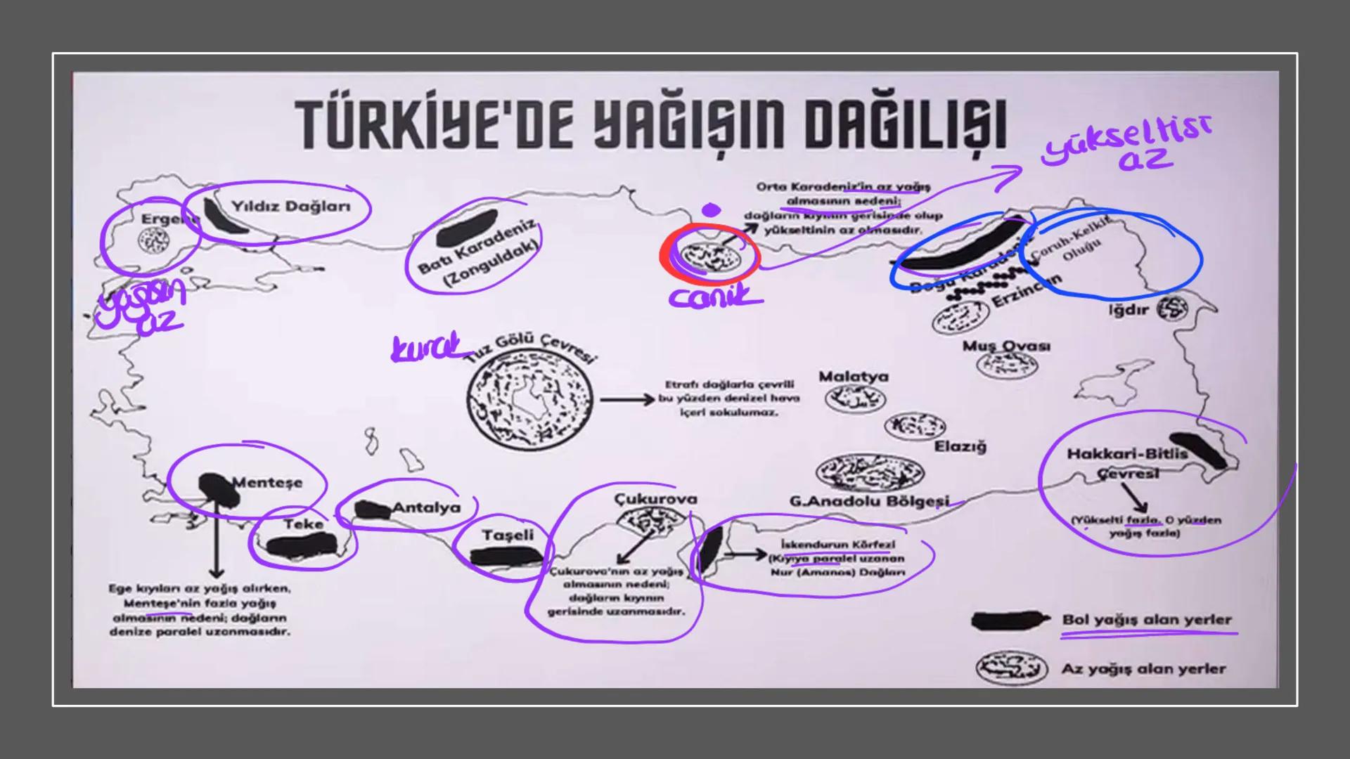 TÜRKİYE'NİN İKLİMİ İklim
Mutlak Konum
matematik
► Akdeniz İklimi görülür.
► Batı rüzgarları görülür.
‣ Cephe yağışları etkilidir.
Dört mevsi