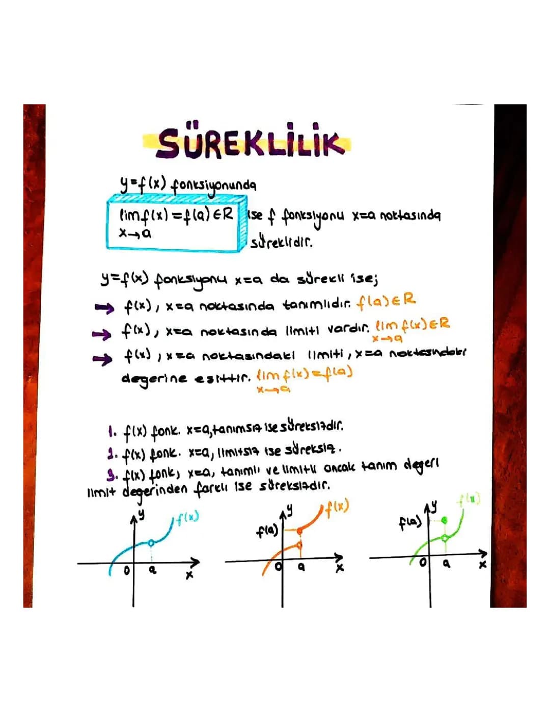 12. Sınıf Limit ve Süreklilik Konu Anlatımı PDF - Eğlenceli ve Kolay Anlatım!