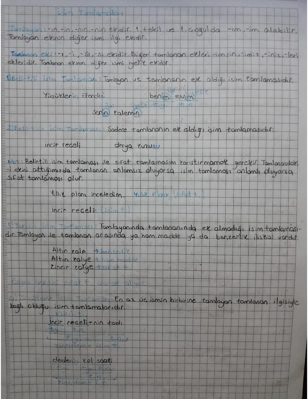 Türkçe Dil Bilgisi Konuları ve Detaylı Anlatımları