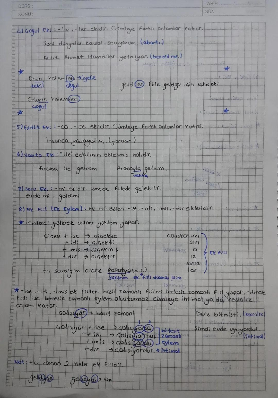 Tision Tamlan
Tamlayan: -10, -101-010,-nin evidir. 1. tekil ve 1.
Tamlayan ekinin diğer ismi ilgi ekidir.
Cogulda
-im-im alabilir.
Tanknon e