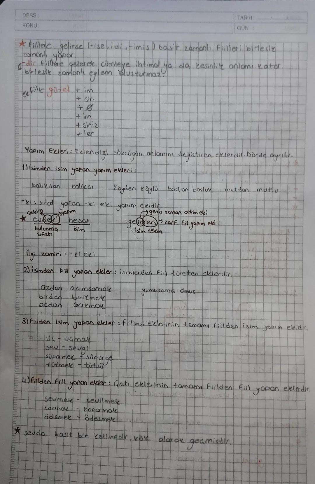 Tision Tamlan
Tamlayan: -10, -101-010,-nin evidir. 1. tekil ve 1.
Tamlayan ekinin diğer ismi ilgi ekidir.
Cogulda
-im-im alabilir.
Tanknon e