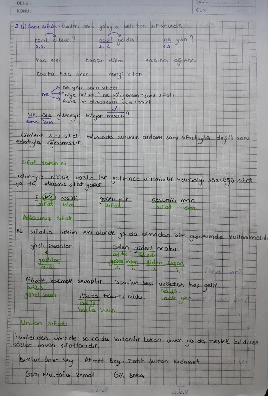 Tision Tamlan
Tamlayan: -10, -101-010,-nin evidir. 1. tekil ve 1.
Tamlayan ekinin diğer ismi ilgi ekidir.
Cogulda
-im-im alabilir.
Tanknon e