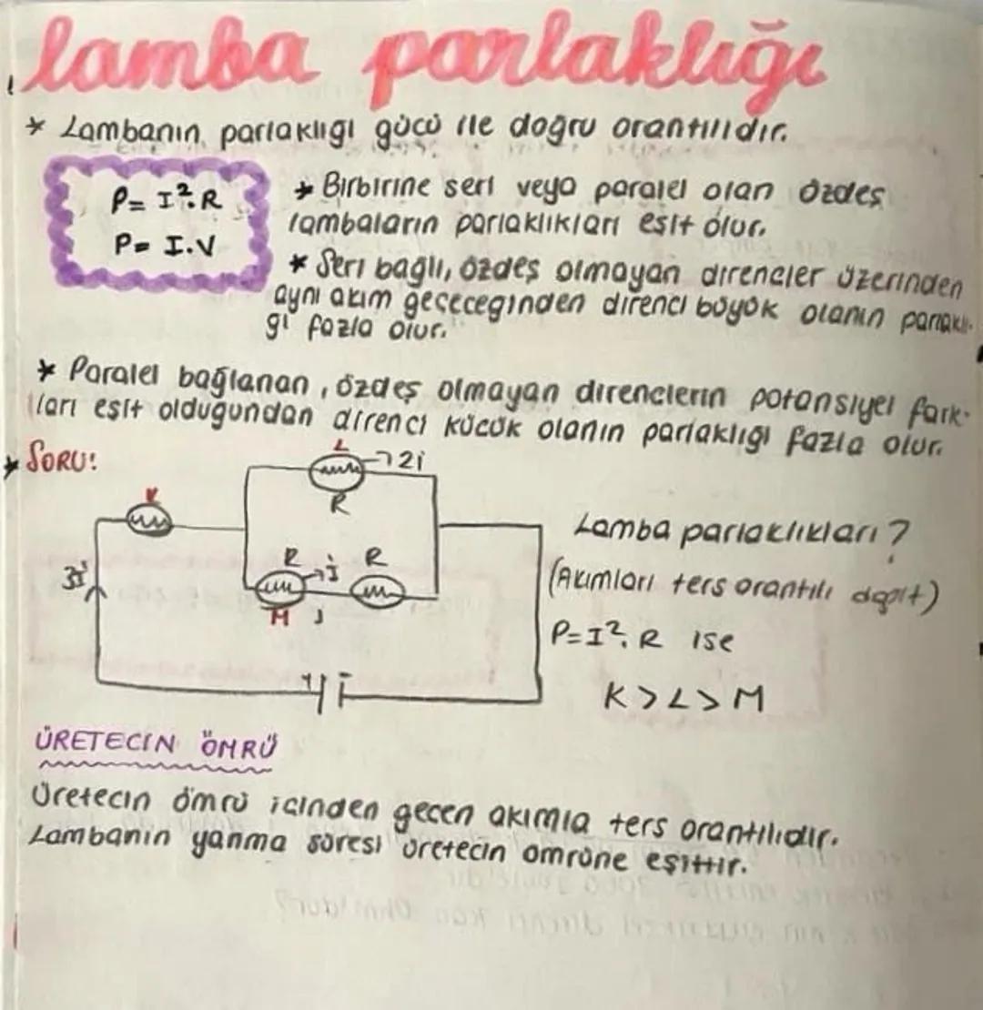 # ELEKTRİK AKIMI

Bir lletkenin kesitinden birim zamanda gecen yok mikto.
rina denir.

Akım siddetı (I) ile gösterilir. Birimi Amperaır,

Te