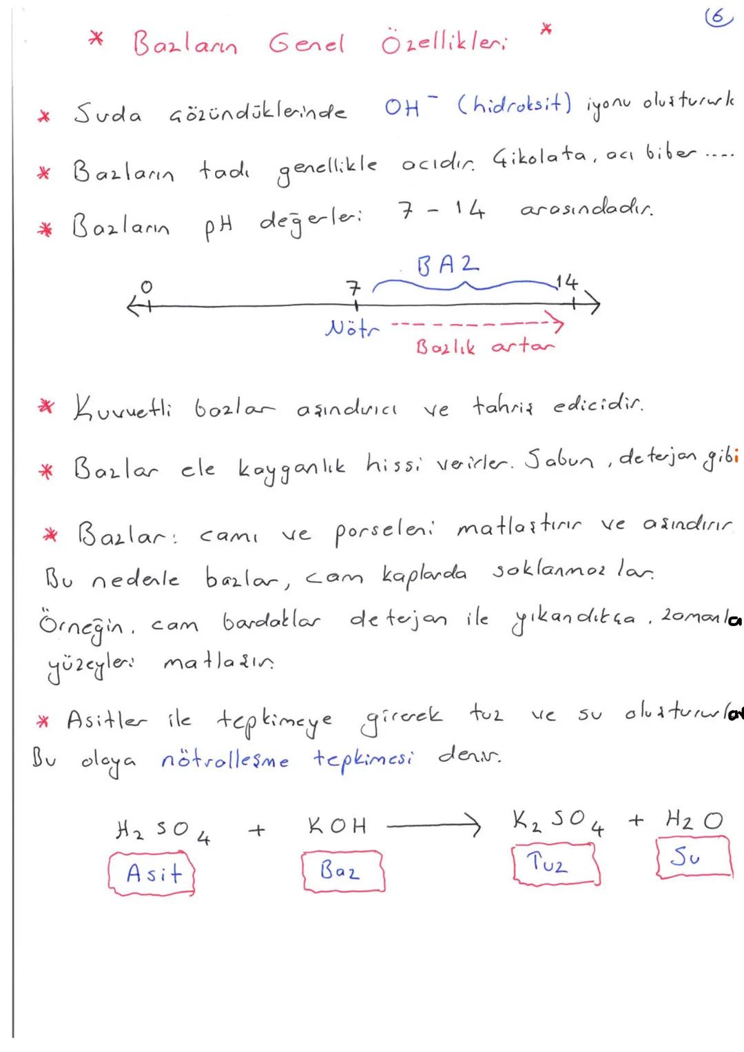 4.UNITE
4.Bölüm
Asitler ve Bazlar
Suda çözündüklerinde H
①
+
da
OH-
ya
iyonu oluşturabilen özel bileziklere asitler ve bazlar dear.
Asitler
