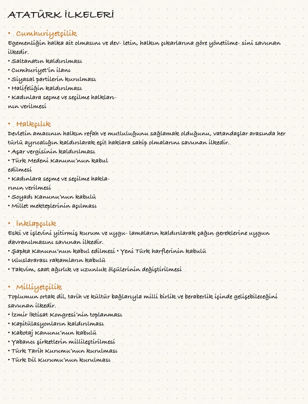 ATATÜRK İLKELERİ
Cumhuriyetçilik
Egemenliğin halka ait olmasını ve dev-letin, halkın çıkarlarına göre yönetilme- sini savunan
ilkedir.
•Salt