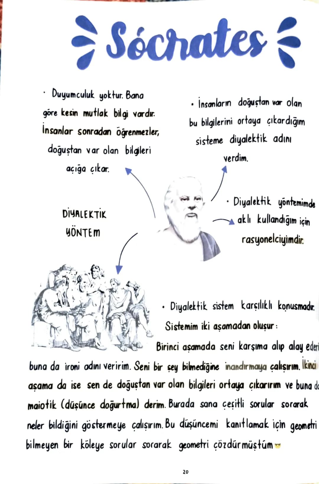 = David Hume's
Locke'un dediği gibi iç deney ve diş deney ayrımı olamaz.
Bilgiler izlenimlere ve fikirlere dayanır.
1. Izlenimler (duyumlar)