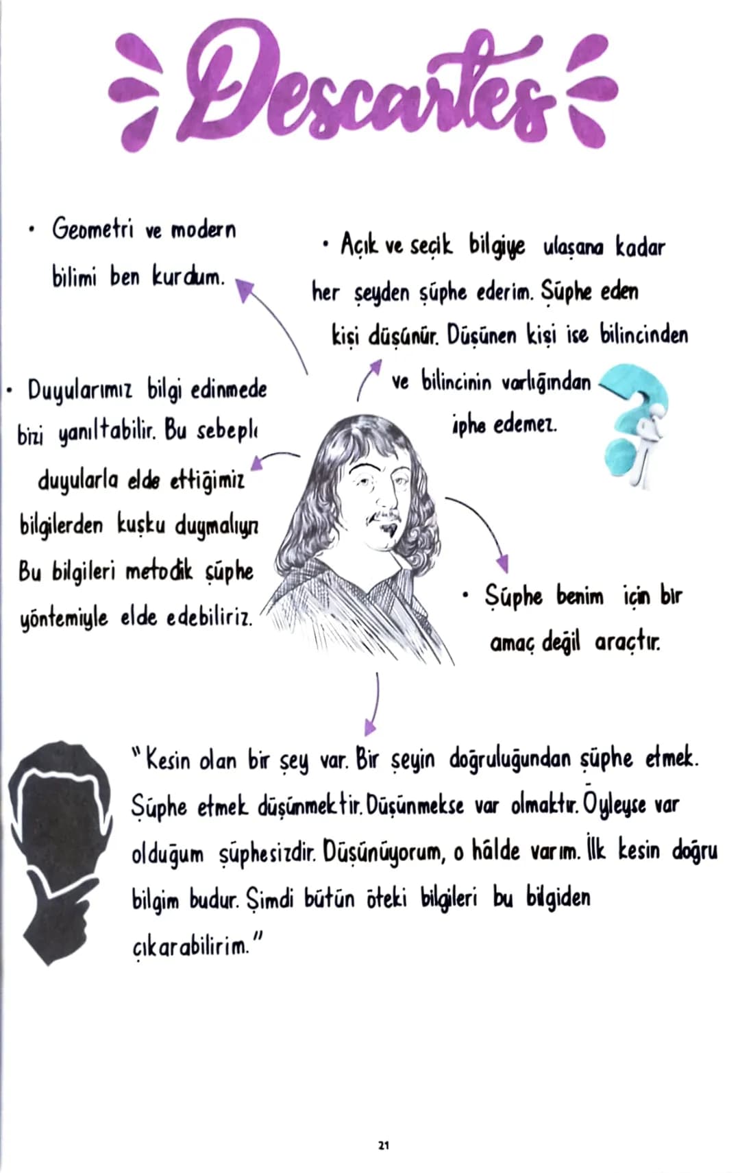 = David Hume's
Locke'un dediği gibi iç deney ve diş deney ayrımı olamaz.
Bilgiler izlenimlere ve fikirlere dayanır.
1. Izlenimler (duyumlar)