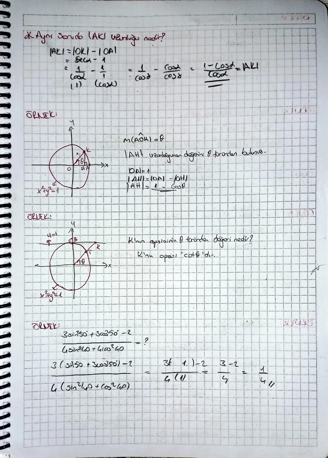 ABH 'de

30 20
29
B
H
24

ORNEK Sin²60 +cos²60°=?

Sin30-134
(AB)
Sin 30
20
Cos 30-4655
AB1 24
2
13 cot30= A41 =.
tn 30:31
AHI 203 53 3
TRIG