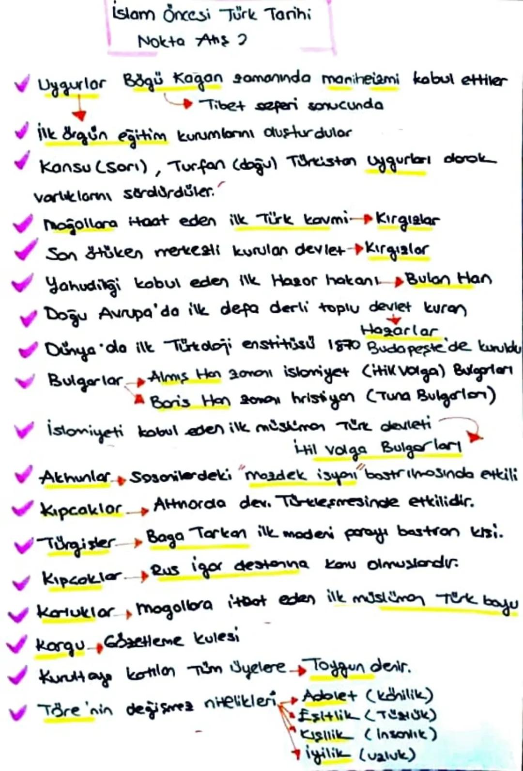islamiyet öncesi Türk Tarihi
Nokta Atış
Aradow'ya akınlar sırasıyla Avrupa Hunları, Sibirler
Peçenekler, Oğuzlar <ASPO>
Türkler Kuzeybatı Af