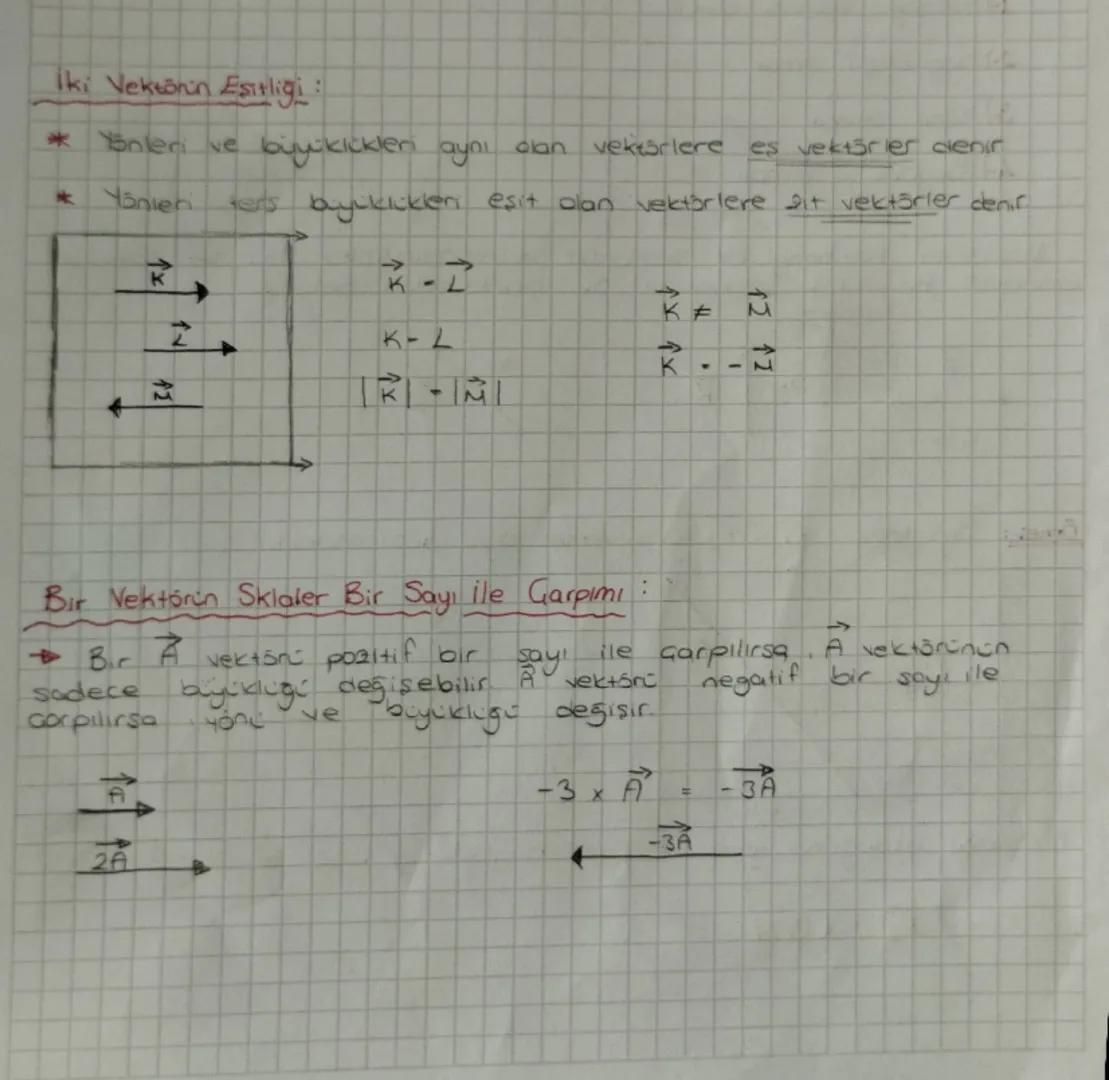 Vektörler
Kuwet ve Hareket
*Fiziksel nicelikler
caere
2'ye ayrılır
Skaler büyüklük ve vektörel büyüklük olmak
Sadece bir seyi ve birim ile i