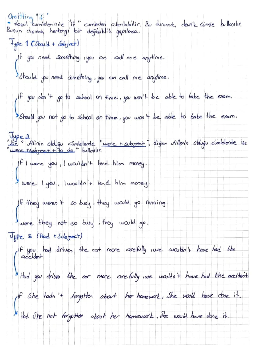 If CLAUSES
•If Clause dilimiade koul cümleziği anlamına gelir. Bir draful cuilesi ve bir and
Cümleden oluşur. Ana äumel ve koşul cumlesi yer