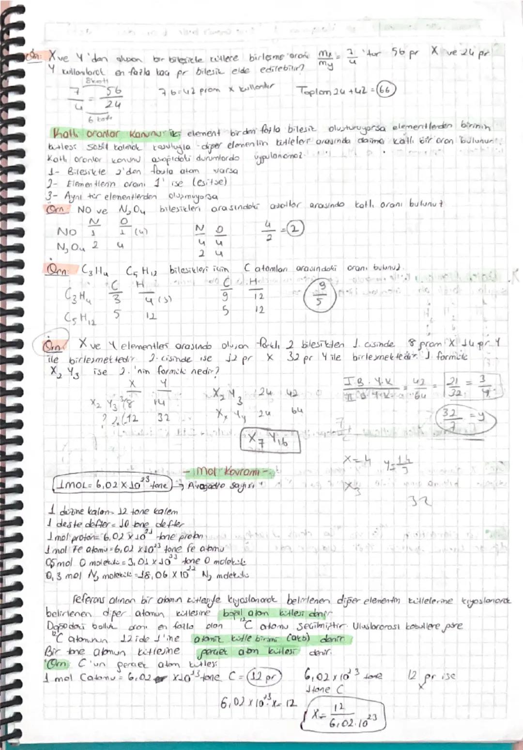 صاته

2- Hacim mockmin besluts kopladışı yenerir.
hacmine

Aynı koşullardo
Gozların hacimleri iame konulduklar kabin
bulunan polların esit n