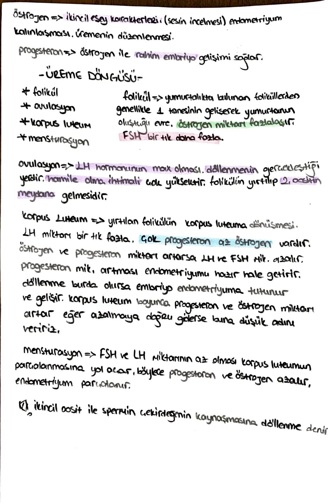 ön
Hipofiz
arka
ACTH (böbrek üstú bezi)
*STH (büyüme)
* TSH (tiroit uyanıcı)
*MSH (deriye renk)
*LTH (süt bezi)
+ FSH (testis, yumurtalık)
L