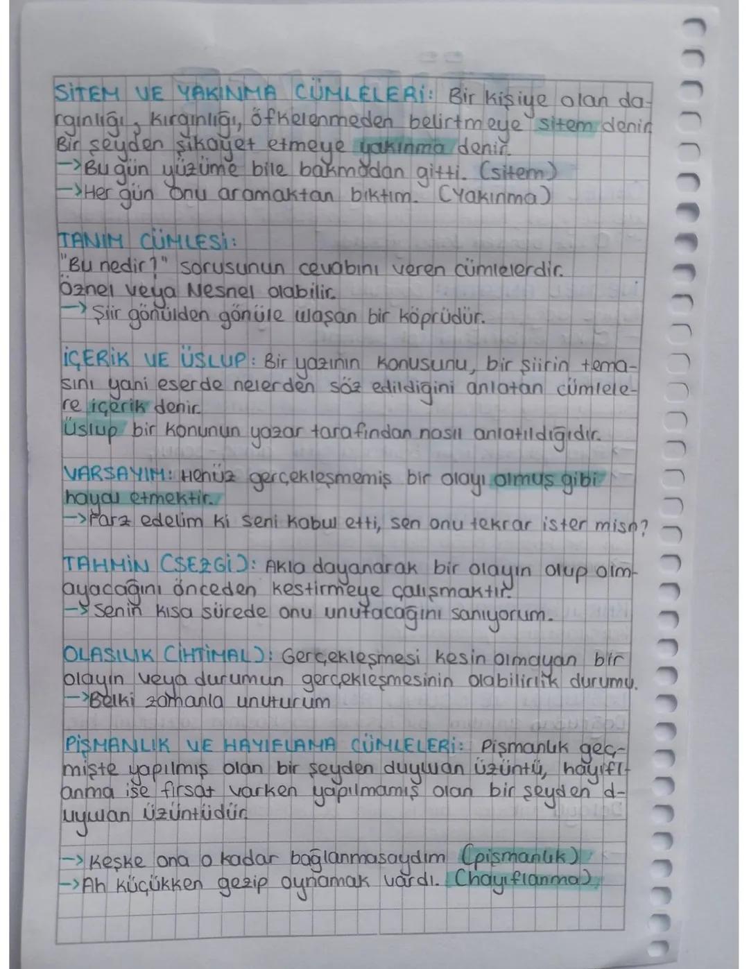 ON MARGI CÜMLELERİ: Hon üz gerçekleşmemiş bir olay
veya durumun nasıl sonuçlanacağı ile ilgili olumlu yada
Olumsuz hüküm veren cümlelerdir.
