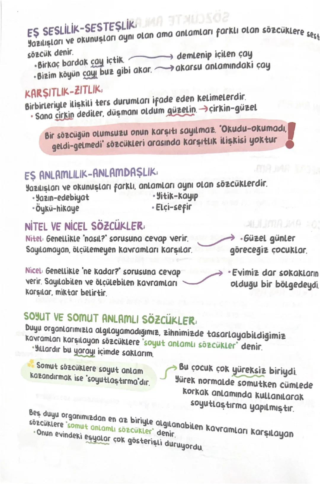 GERÇEK ANLAM
SÖZCÜKTE ANLAM
r sözcüğün sözcük anlamları dikkate alındığında
akla gelen ilk anlamı ve diğer anlamları gerçek
anlamı oluşturur