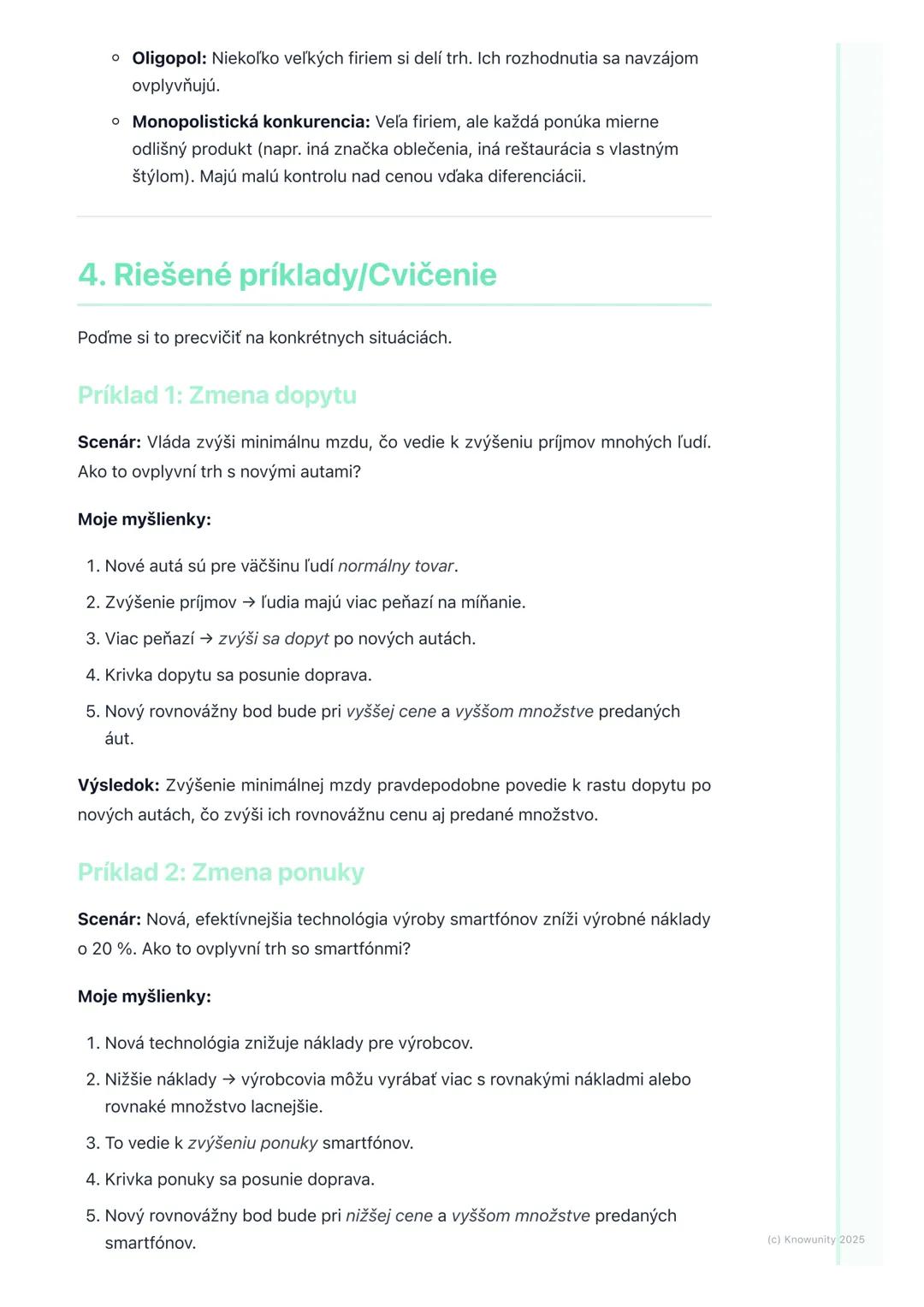 # Trh a trhový mechanizmus

## 1. Prehľad trhu a trhového mechanizmu

Trh a trhový mechanizmus sú základné pojmy, ktoré potrebujem pochopiť,