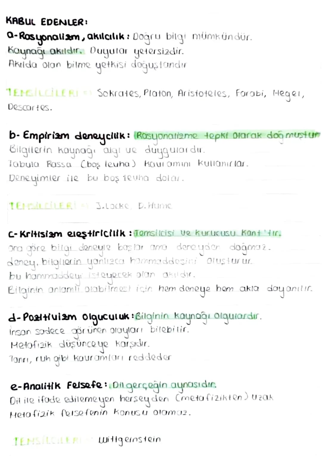 EPISTEMOLOSI
-BILGI FELSEFESİ-
(Suje (özne) ile obje (nesne) arasındaki ilişki sonucu ortaya çıkan
üründür.
- DOĞRU BİLGİNİN İMKANI PROBLEMI