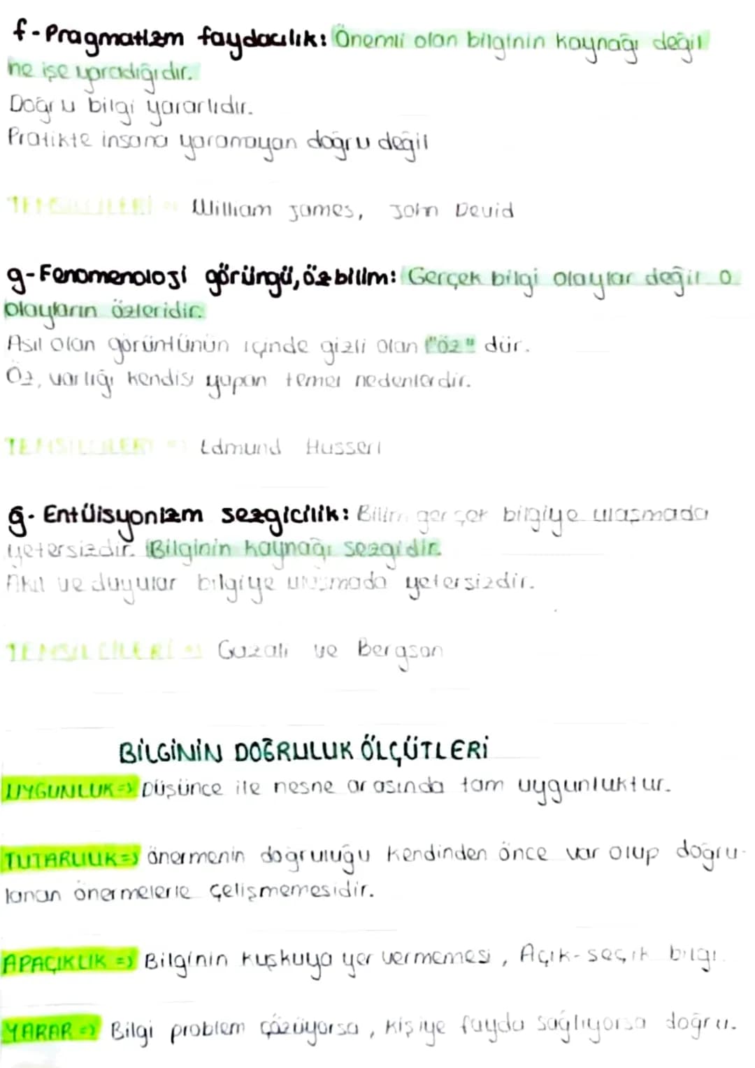 EPISTEMOLOSI
-BILGI FELSEFESİ-
(Suje (özne) ile obje (nesne) arasındaki ilişki sonucu ortaya çıkan
üründür.
- DOĞRU BİLGİNİN İMKANI PROBLEMI
