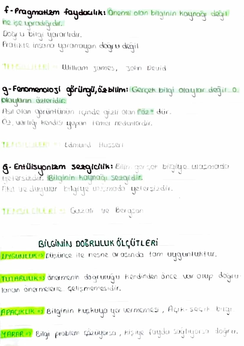 EPISTEMOLOSI
-BILGI FELSEFESİ-
(Suje (özne) ile obje (nesne) arasındaki ilişki sonucu ortaya çıkan
üründür.
- DOĞRU BİLGİNİN İMKANI PROBLEMI