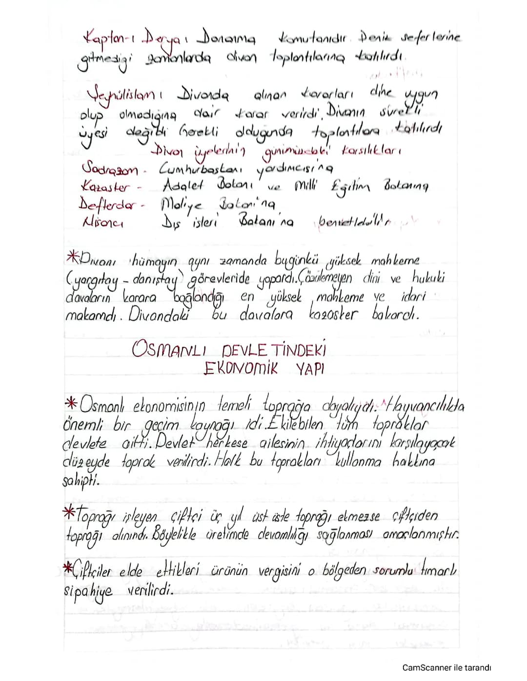 Osmanlı Ekonomik Yapısı ve Politikaları