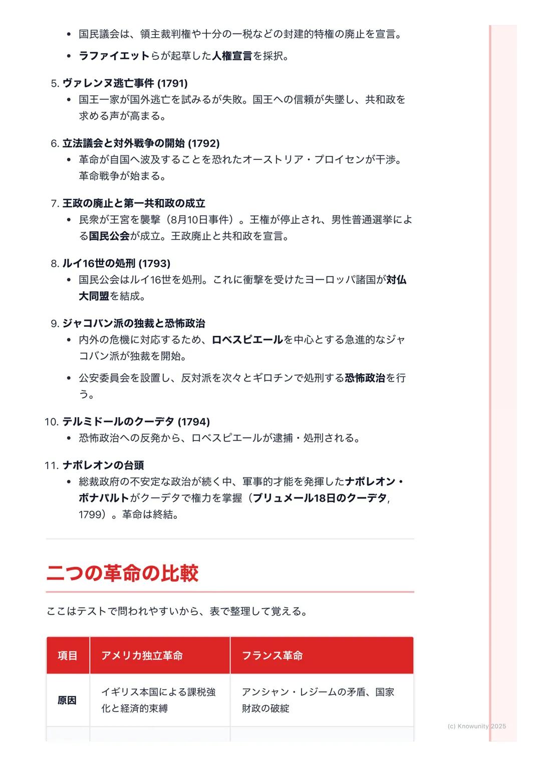 # アメリカ独立革命とフランス革
命

市民革命の時代-概要

啓蒙思想の影響を受けて、18世紀後半にアメリカとフランスで大きな革命が起
こった。これらの革命は、王や貴族が支配する古い体制を倒し、市民が主役とな
る近代社会の基礎を築いた。自由、平等、人権といった理念が国家の基本原