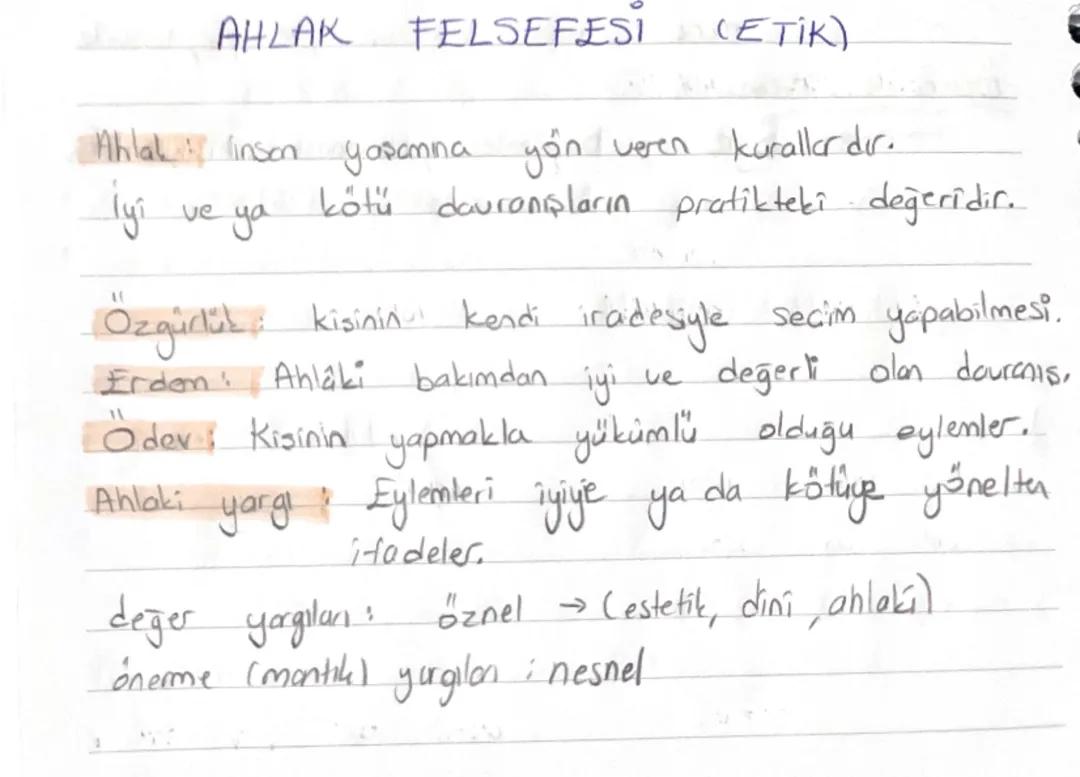 Ahlak felsefesi 