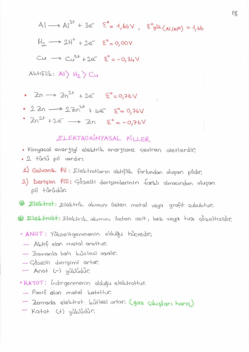 A4
1
DING SONMEZ
ELEKTROKİMYA
a) REDOKS (INDIRGENME - YÜKSELTGENME)
b) AKTİFLİK
c) PILLER
d) ELEKTROLIZ
Değerlik Bulma Kuralları
+1
+2
Lit
N
