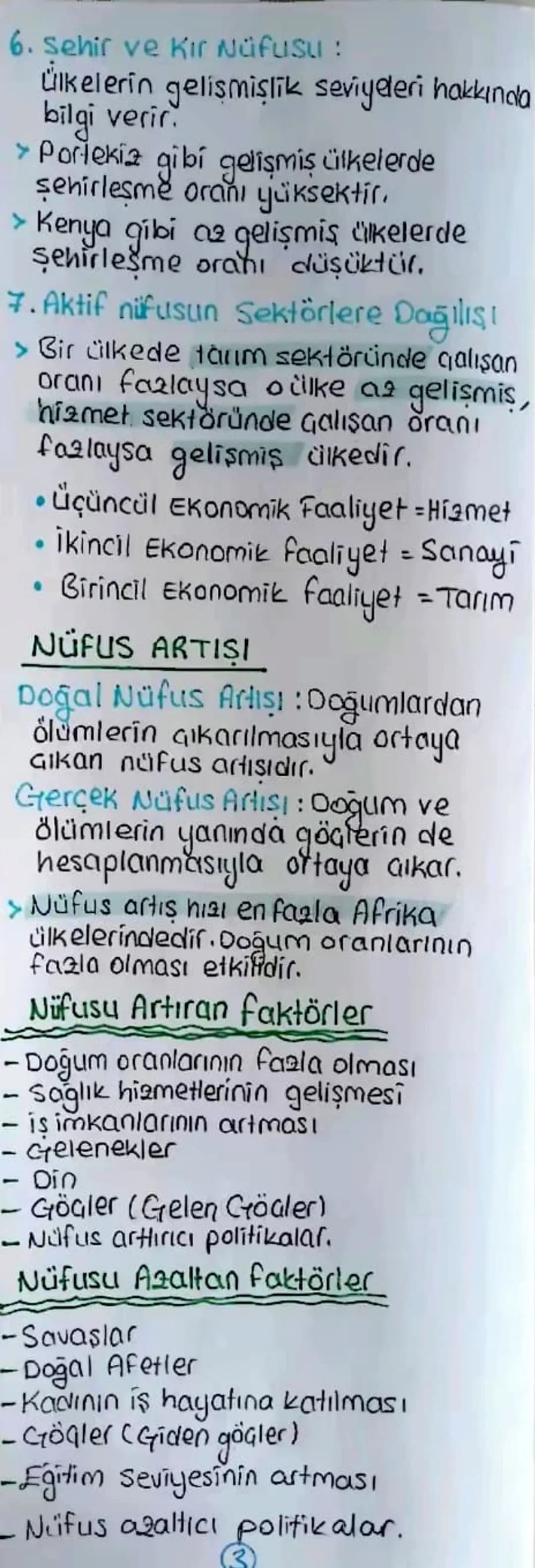 NÜFUS
Nüfusun özellikleri ve önemi
Nüfus => Celirli bir zamanda sınırları
tanımlı bir bölgede yaşayan insan
sayısıdır.
Demografi > Sınırları
