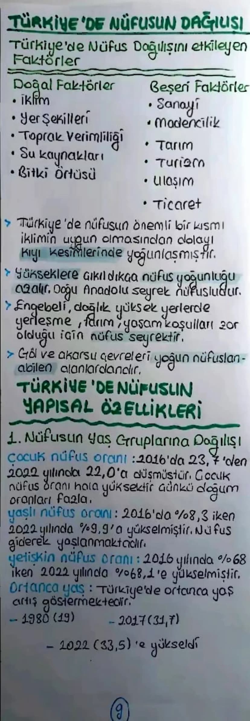 NÜFUS
Nüfusun özellikleri ve önemi
Nüfus => Celirli bir zamanda sınırları
tanımlı bir bölgede yaşayan insan
sayısıdır.
Demografi > Sınırları
