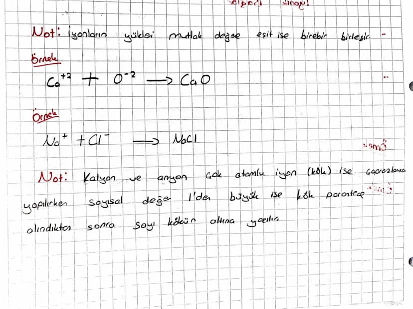 C
Tyonik
Baglor
-
2ıt yüklü iyonların
elektrik
çekim kuvveti
birbinin
çekinesk
Sonucu
oluşan
baga deni
Metal ve
ametal
atomları
arasında
10
