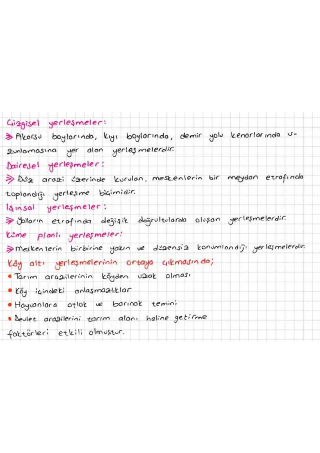 # YERLEŞMELER

* Oturulan, barınılan, ekonomik faoliyetlerin gerçekleştirildiği
sosyal mekanlardan oluşan yapılara yerleşme denir.
* Yerleşm