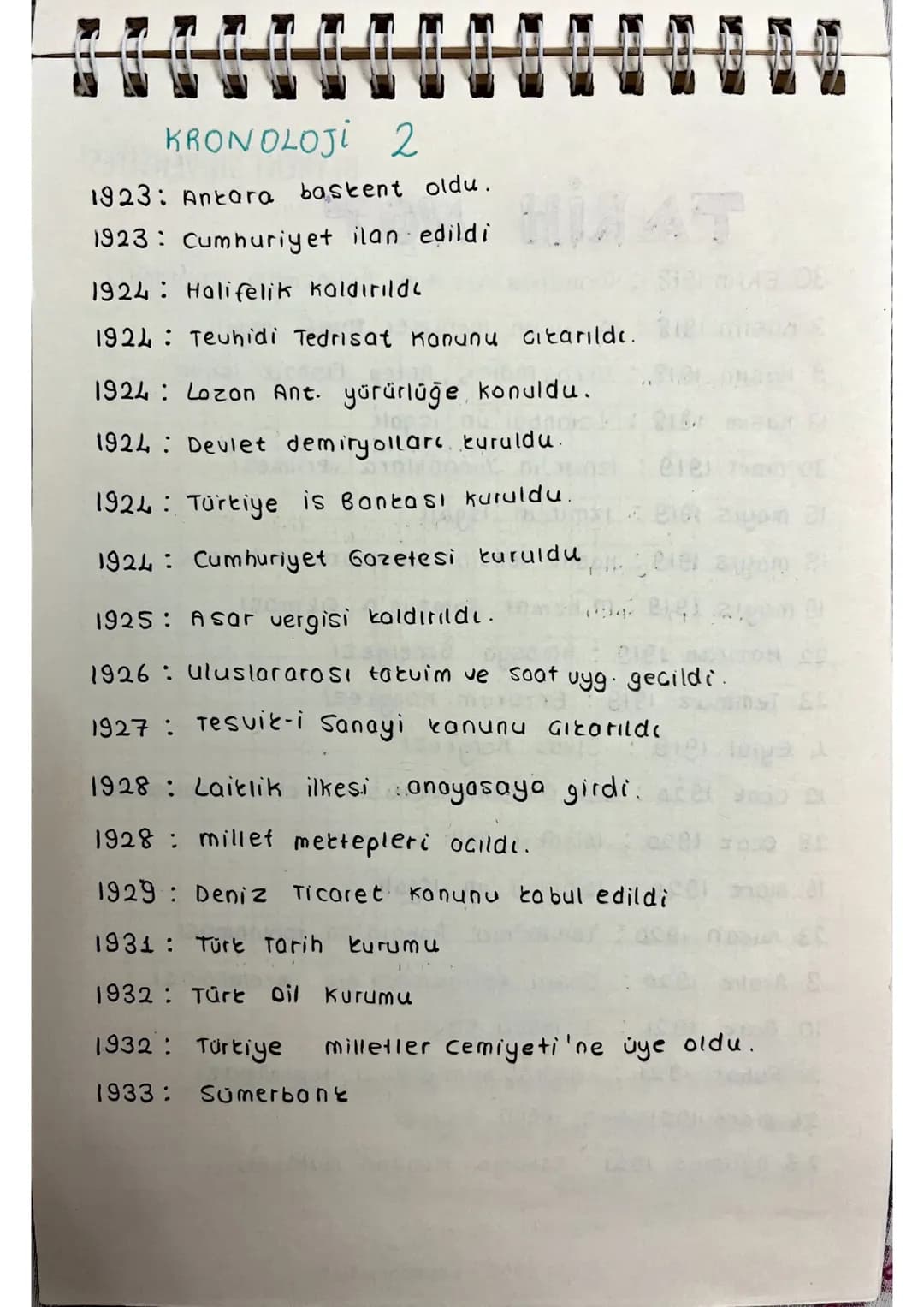 .../...../...
BEYKENT ÜNİVERSİTESİ
TARIH NOT
30 Ekim 1918: Mondros Ateskes Antlasması imzalandı.
3 Kasım 1918: musul'un ingilizler taraf isg