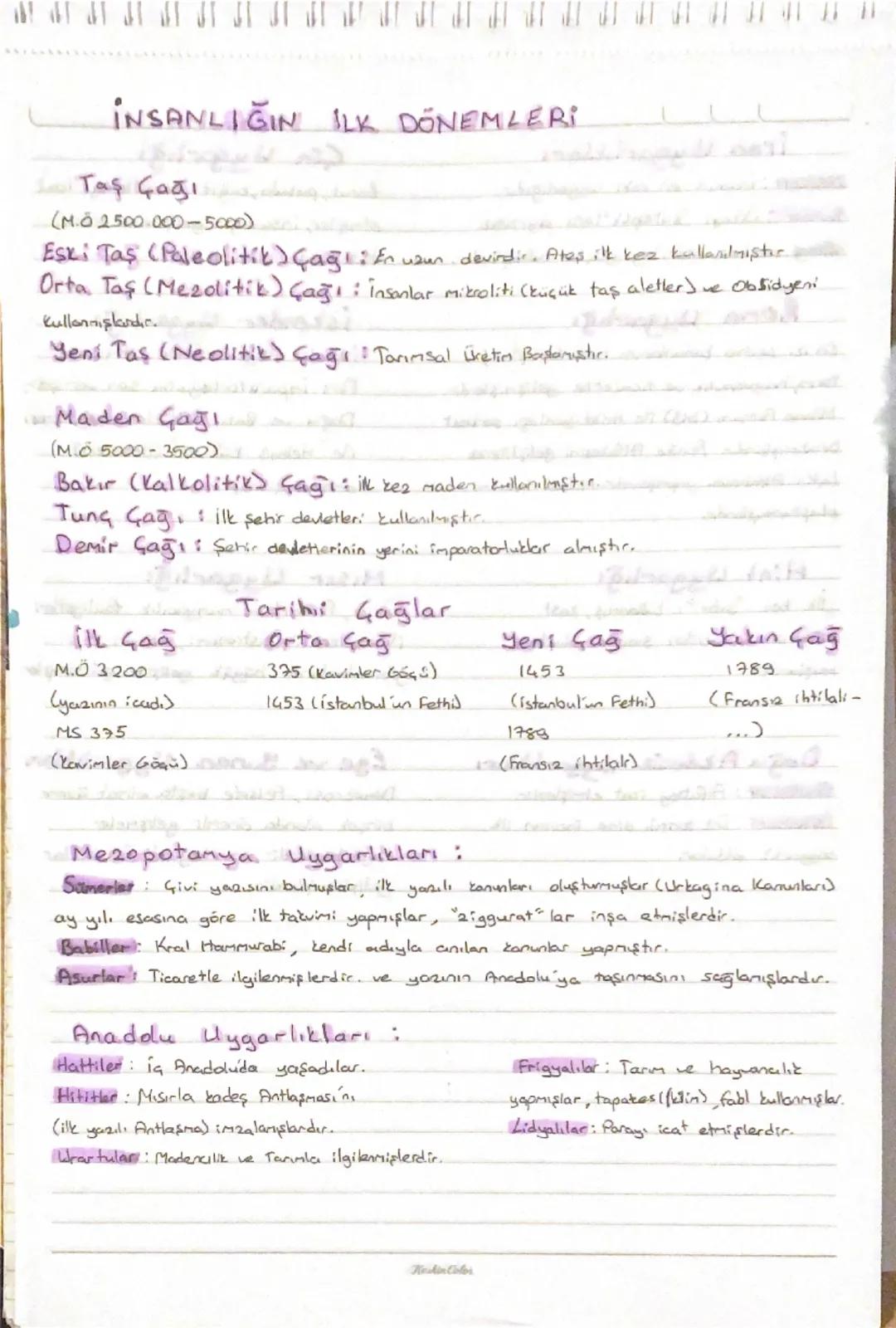 TARIH VE ZAMAN
Tarih, geamiste yaşayan insan topluluklarının faaliyetlerin yer ve zaman
ilişkisi içinde kaynaklara dayalı olarak açıklayan b