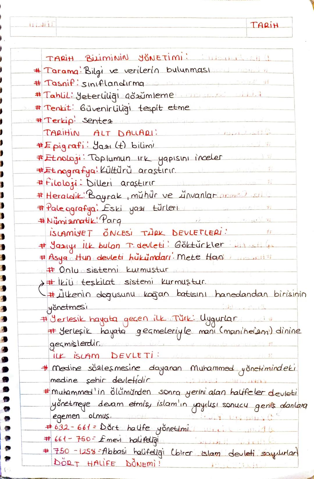 TARIH
TARIH
BizimiNiN YÖNETİMİ:
# Tarama: Bilgi ve verilerin bulunması
# Tasnif: sınıflandırma.
# Tahlil: Yeterliliği aŏzümleme.
# Tenkit: G