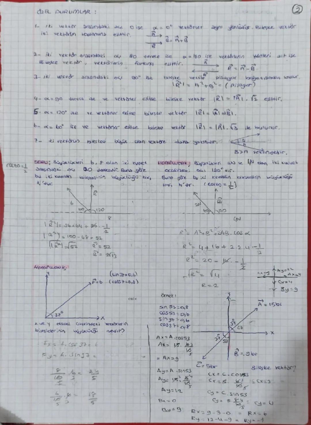 VEKTÖRLER
- sayısal değerlere sahip.
Parmasina

①
iki boyutlu woyda iki nokta arasındaki doğru
ku tule
gösterilir.
denir
vektör

B
R
R (Bile