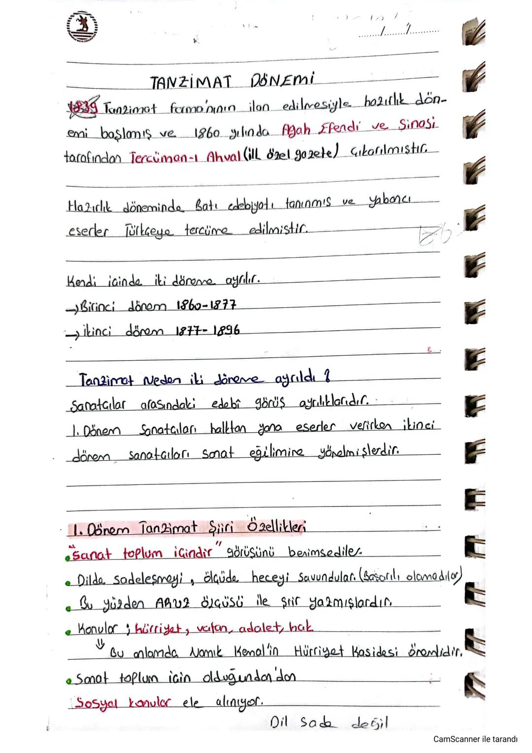 །
TANZİMAT
DÖNEMİ
Tanzimat formanının ilan edilmesiyle hazırlık dön-
eni başlamış ve
1860 yılında Agah Efendi ve Sinasi
tarafından Tercüman-