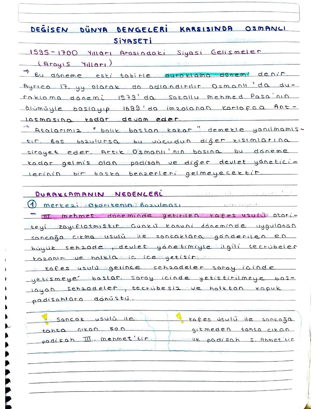 Osmanlı'nın Değişen Dünya Dengelerine Uyum Sağlaması