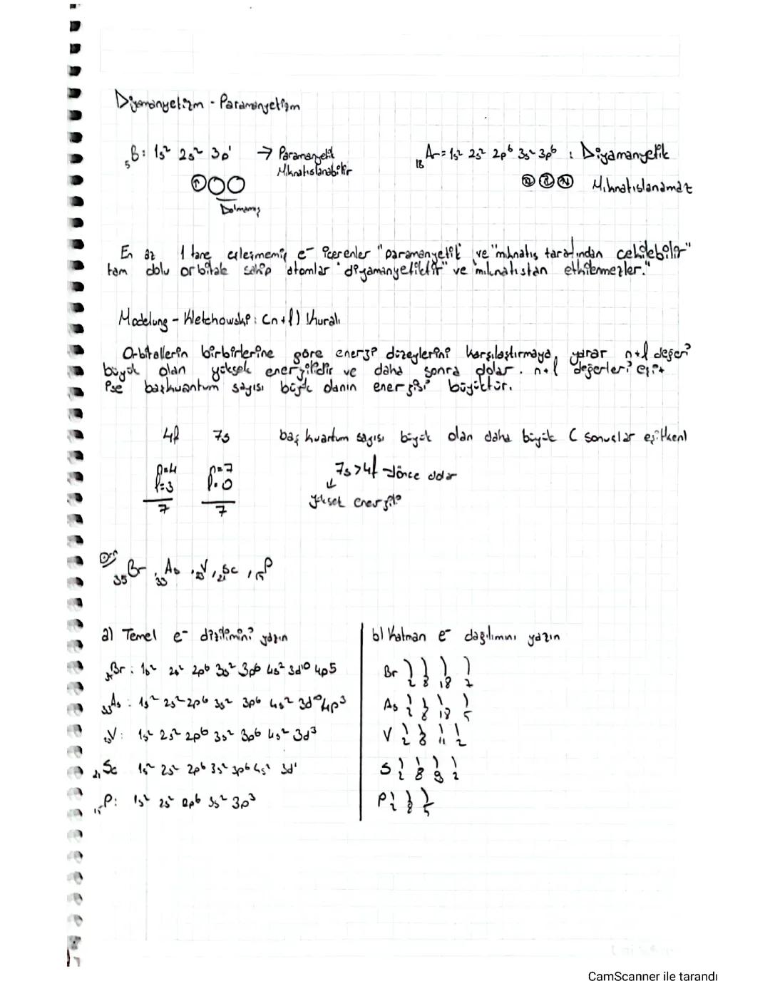 11. Sınıf Kimya Konuları: Paramanyetik ve Diyamanyetik Nedir?